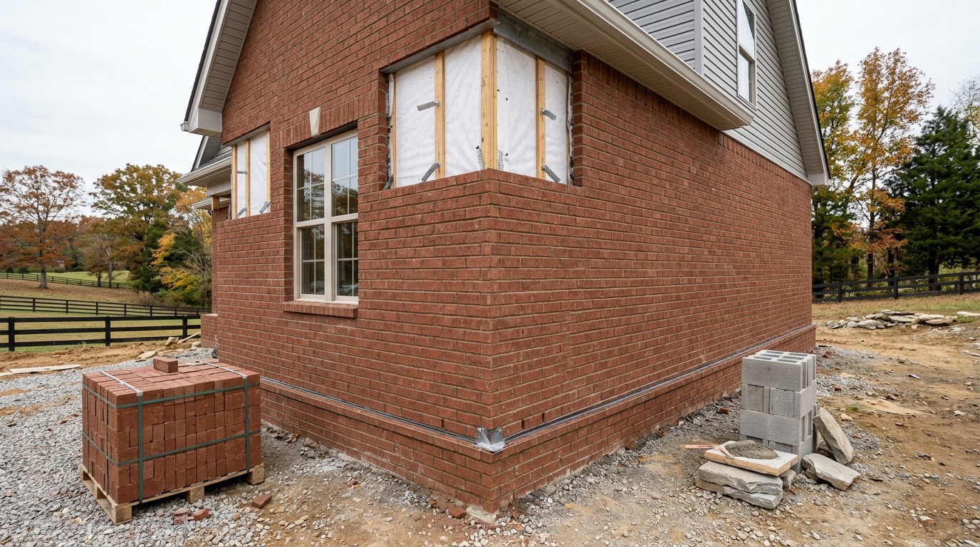 Brick Veneer Installation
